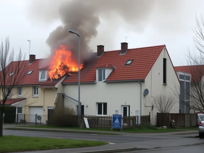 Nettoyage après sinistre à Sion 1950