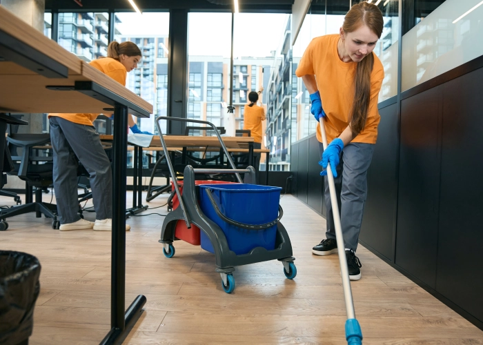 Nettoyage professionnel adapté aux grandes surfaces de bureaux à Meyrin (1217)
